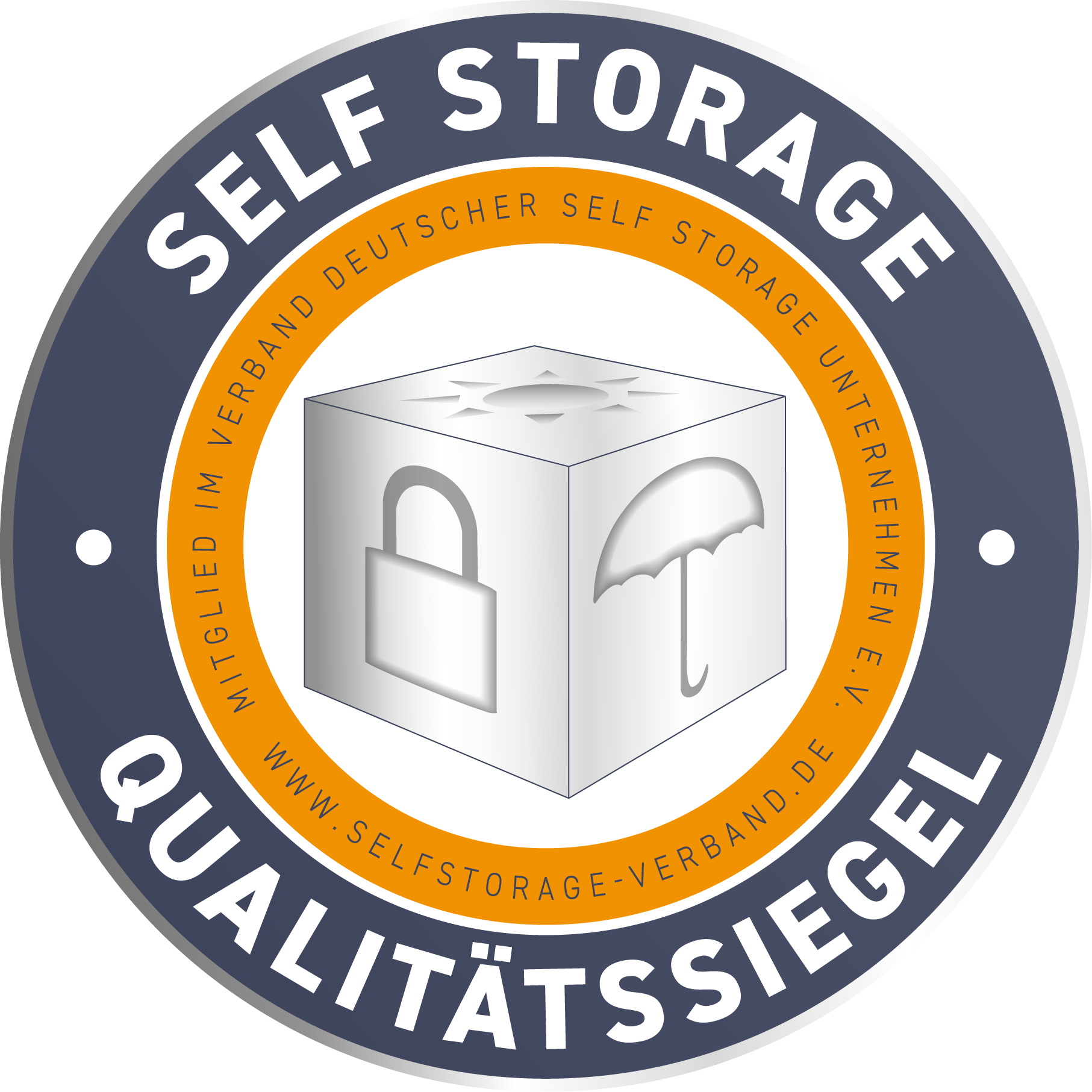 Self Storage Qualitätssiegel des Verbands Deutscher Self Storage Unternehmen e.V.